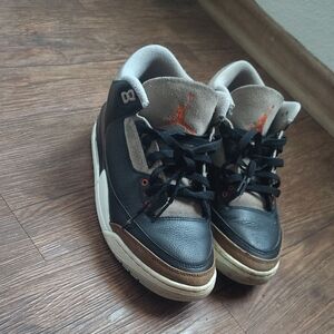 Jordan Sneakers Black Brown Tan